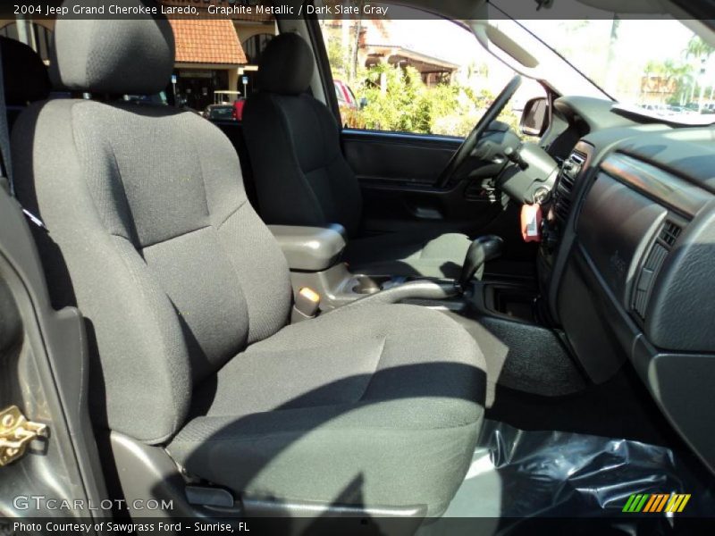 Graphite Metallic / Dark Slate Gray 2004 Jeep Grand Cherokee Laredo