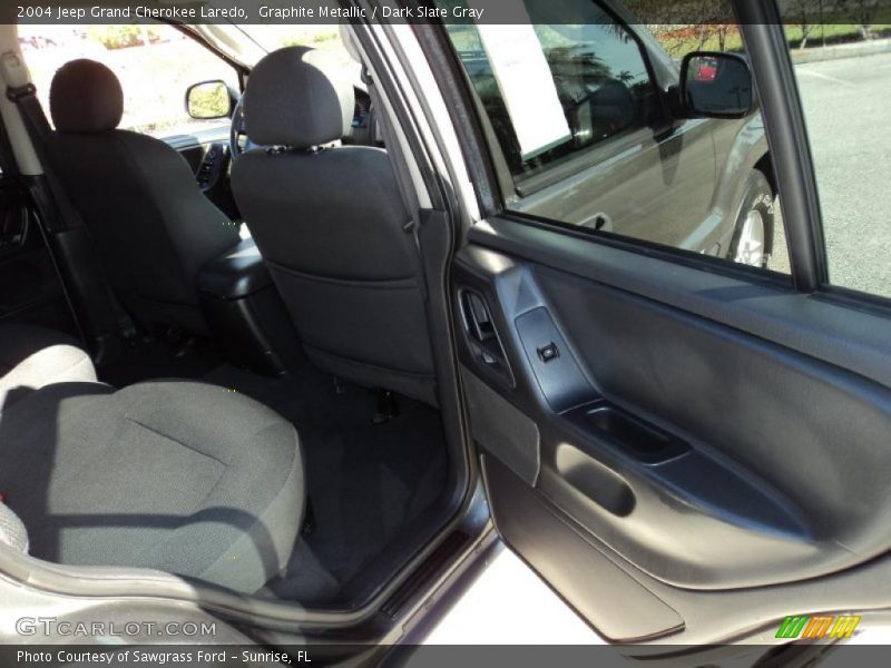 Graphite Metallic / Dark Slate Gray 2004 Jeep Grand Cherokee Laredo
