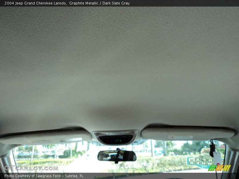 Graphite Metallic / Dark Slate Gray 2004 Jeep Grand Cherokee Laredo