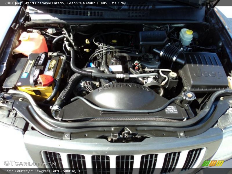 Graphite Metallic / Dark Slate Gray 2004 Jeep Grand Cherokee Laredo