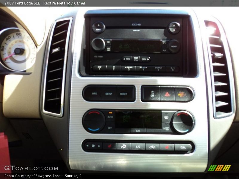 Redfire Metallic / Camel 2007 Ford Edge SEL