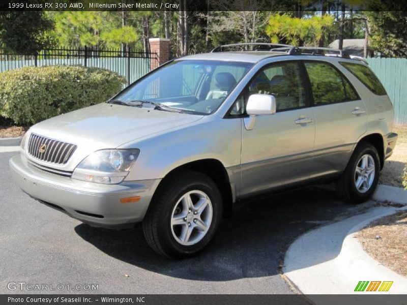 Millenium Silver Metallic / Gray 1999 Lexus RX 300 AWD