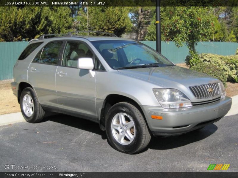 Millenium Silver Metallic / Gray 1999 Lexus RX 300 AWD