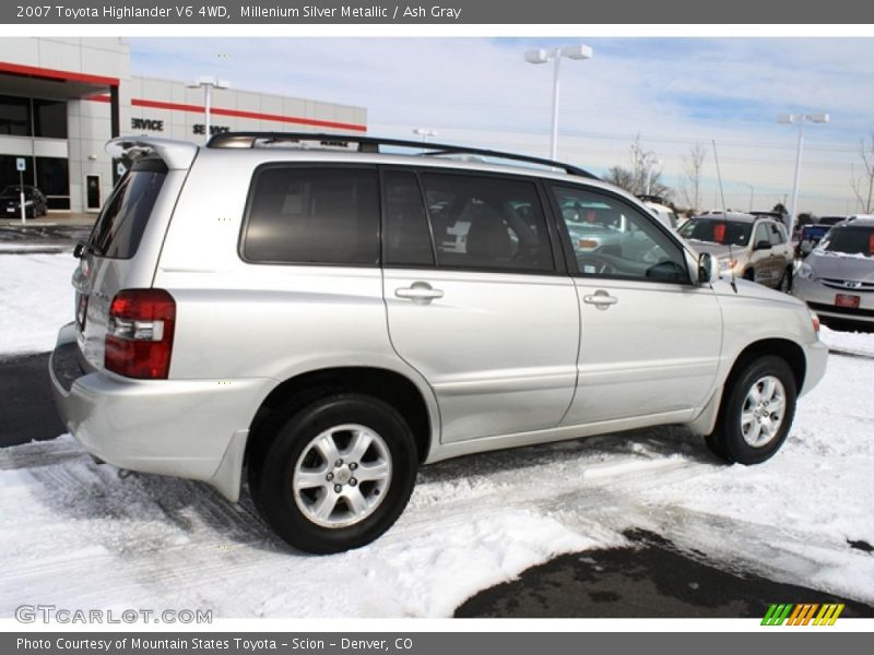 Millenium Silver Metallic / Ash Gray 2007 Toyota Highlander V6 4WD
