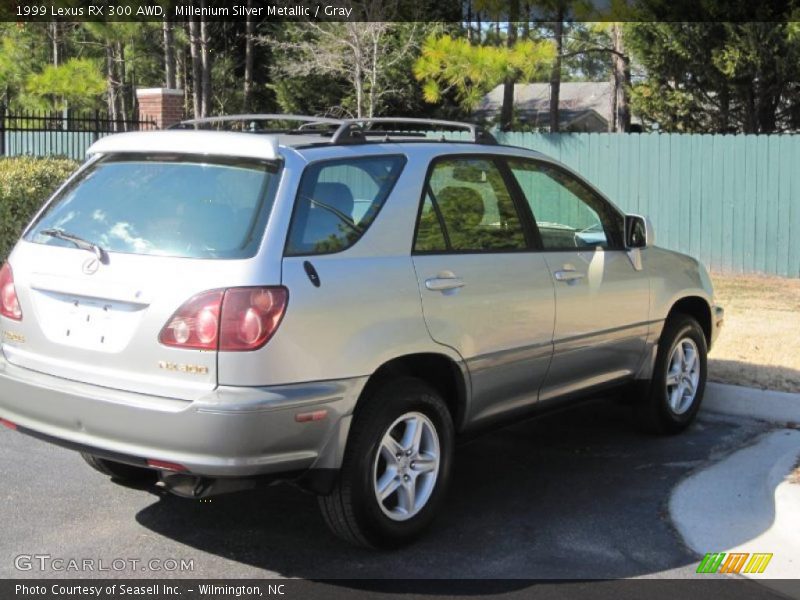 Millenium Silver Metallic / Gray 1999 Lexus RX 300 AWD