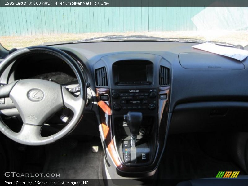 Millenium Silver Metallic / Gray 1999 Lexus RX 300 AWD