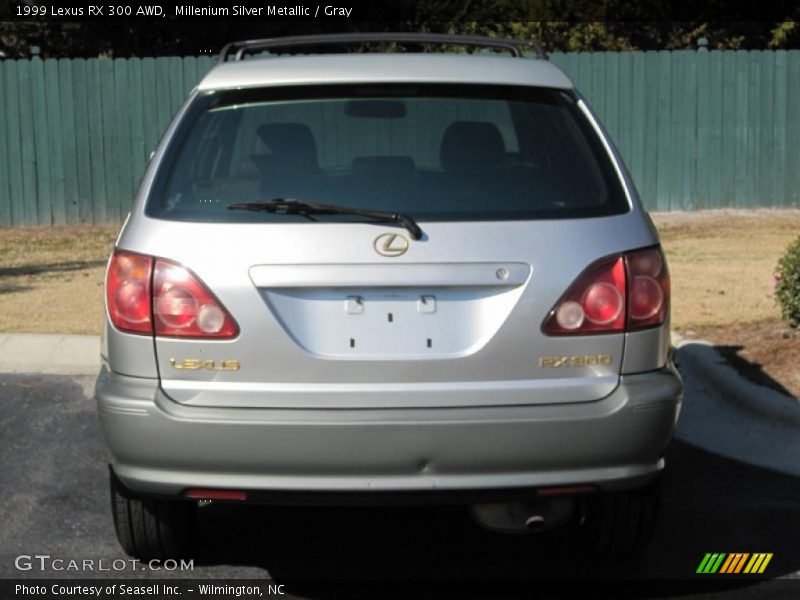 Millenium Silver Metallic / Gray 1999 Lexus RX 300 AWD