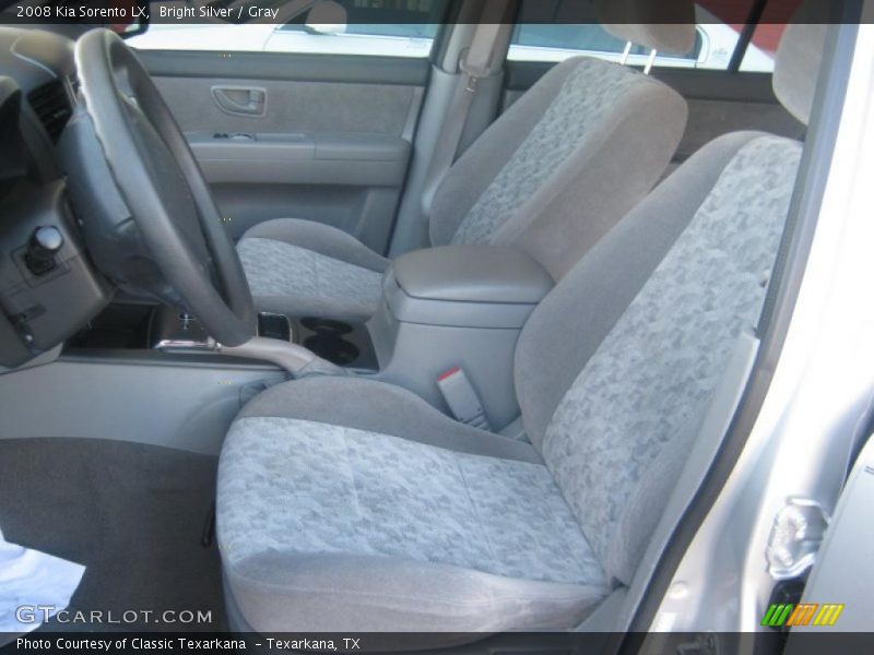Bright Silver / Gray 2008 Kia Sorento LX