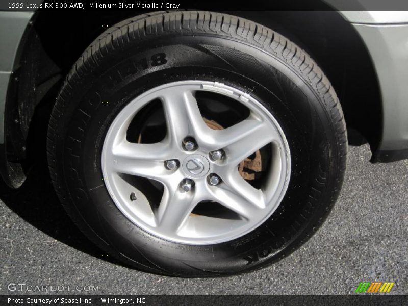 Millenium Silver Metallic / Gray 1999 Lexus RX 300 AWD
