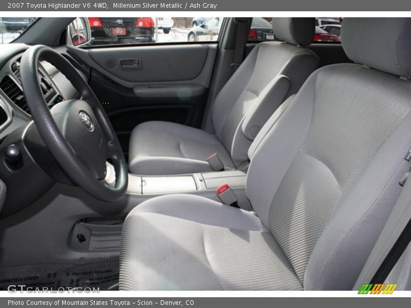 Millenium Silver Metallic / Ash Gray 2007 Toyota Highlander V6 4WD