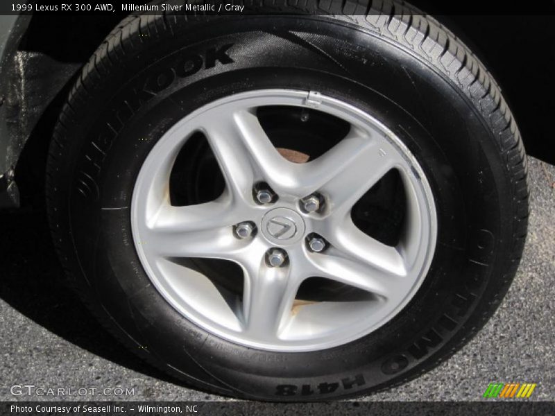 Millenium Silver Metallic / Gray 1999 Lexus RX 300 AWD