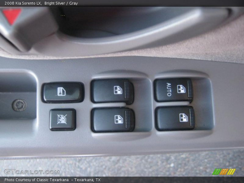 Bright Silver / Gray 2008 Kia Sorento LX
