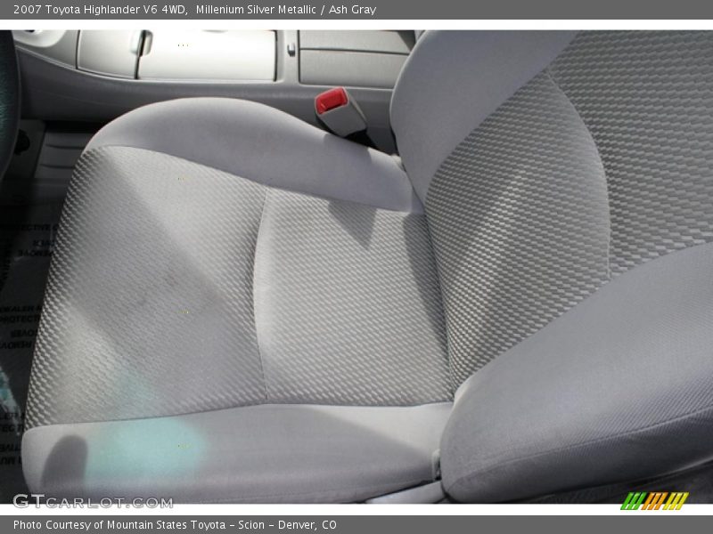 Millenium Silver Metallic / Ash Gray 2007 Toyota Highlander V6 4WD