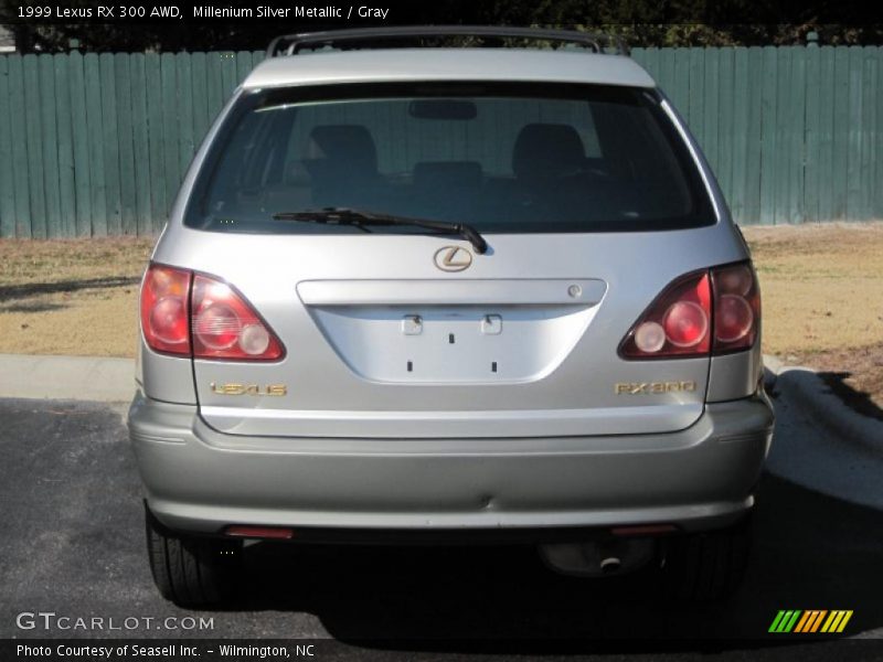 Millenium Silver Metallic / Gray 1999 Lexus RX 300 AWD