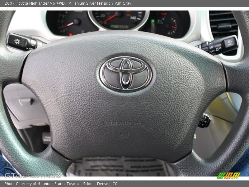 Millenium Silver Metallic / Ash Gray 2007 Toyota Highlander V6 4WD