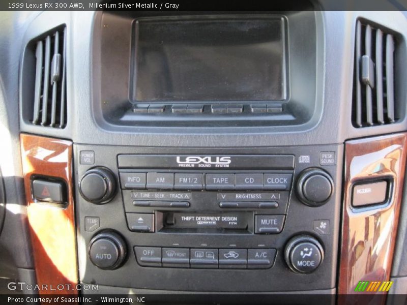 Millenium Silver Metallic / Gray 1999 Lexus RX 300 AWD