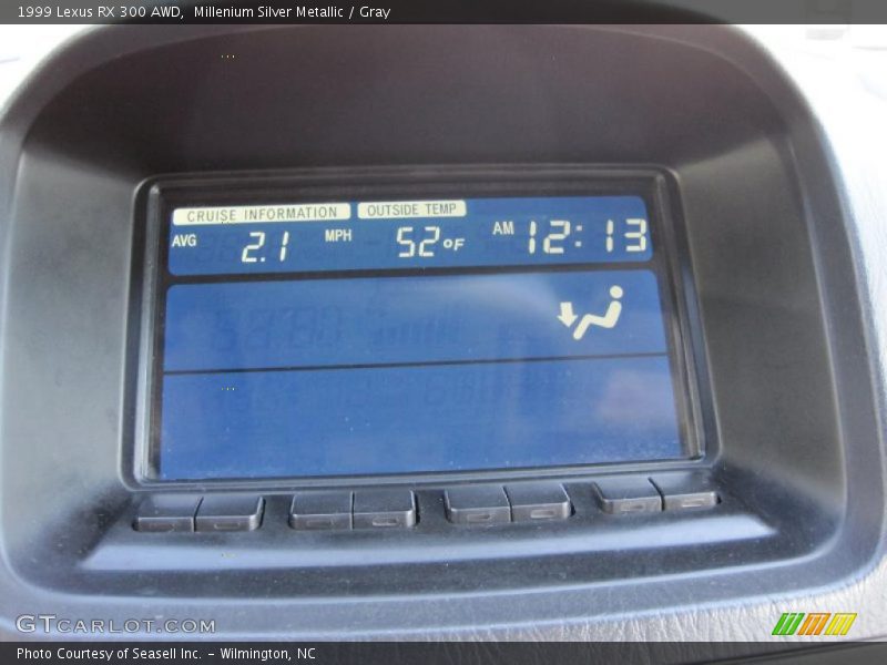 Millenium Silver Metallic / Gray 1999 Lexus RX 300 AWD