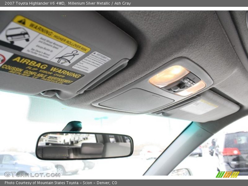 Millenium Silver Metallic / Ash Gray 2007 Toyota Highlander V6 4WD