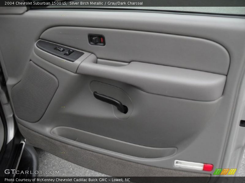 Silver Birch Metallic / Gray/Dark Charcoal 2004 Chevrolet Suburban 1500 LS