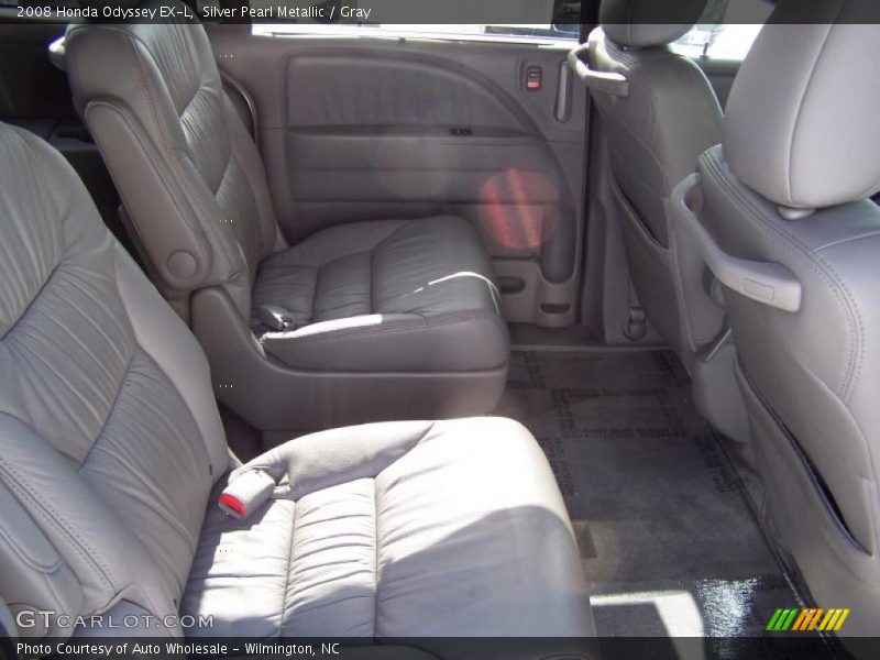 Silver Pearl Metallic / Gray 2008 Honda Odyssey EX-L