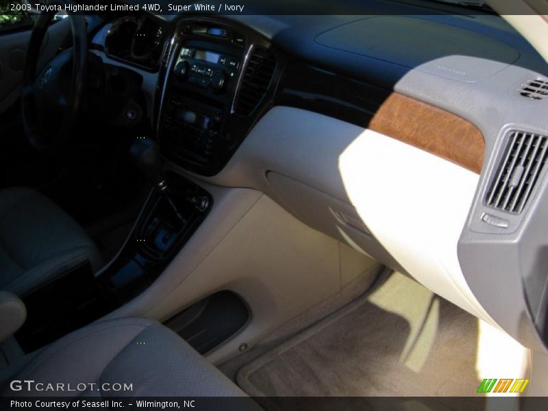 Super White / Ivory 2003 Toyota Highlander Limited 4WD
