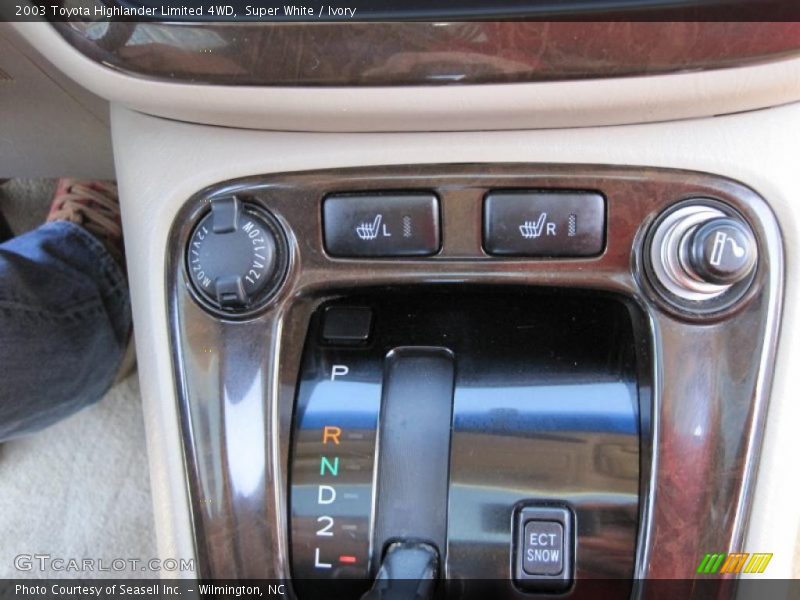 Super White / Ivory 2003 Toyota Highlander Limited 4WD