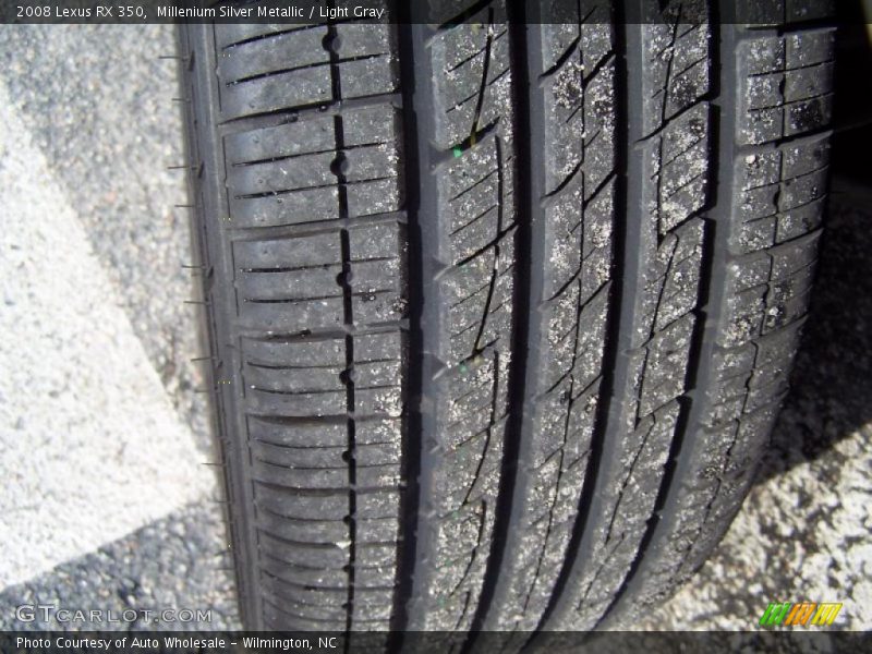 Millenium Silver Metallic / Light Gray 2008 Lexus RX 350