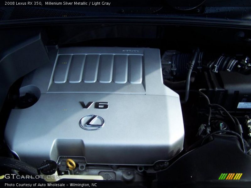 Millenium Silver Metallic / Light Gray 2008 Lexus RX 350