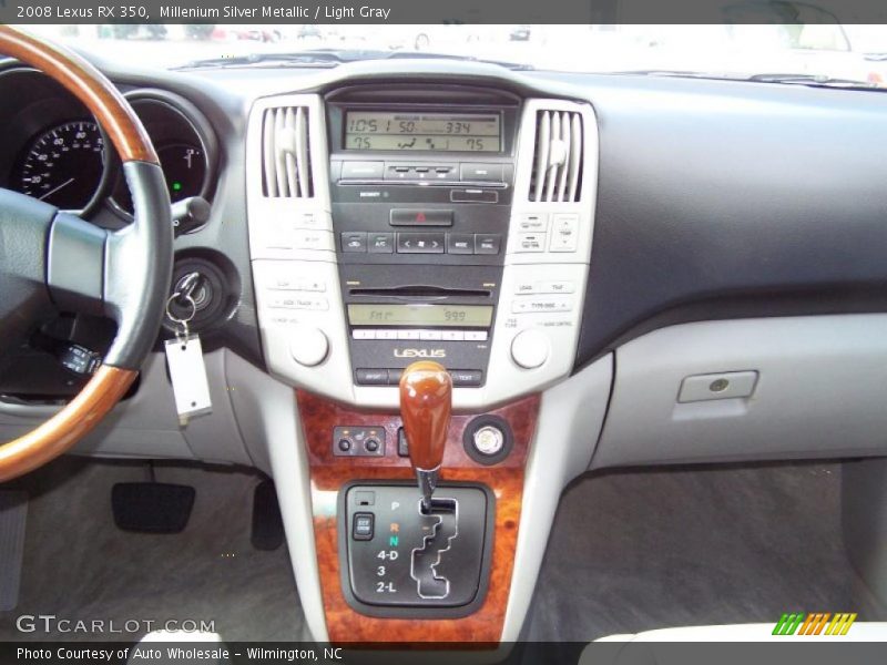 Millenium Silver Metallic / Light Gray 2008 Lexus RX 350
