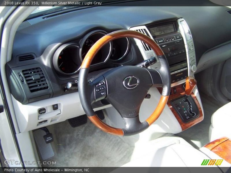 Millenium Silver Metallic / Light Gray 2008 Lexus RX 350