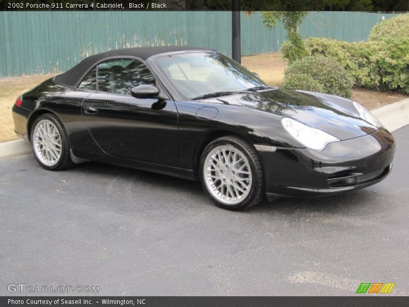 2002 911 Carrera 4 Cabriolet Black