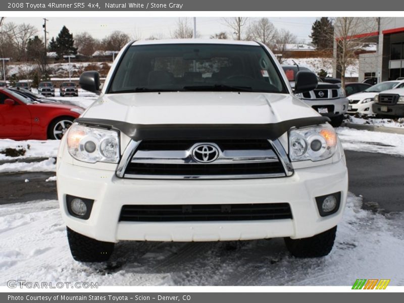 Natural White / Stone Gray 2008 Toyota 4Runner SR5 4x4