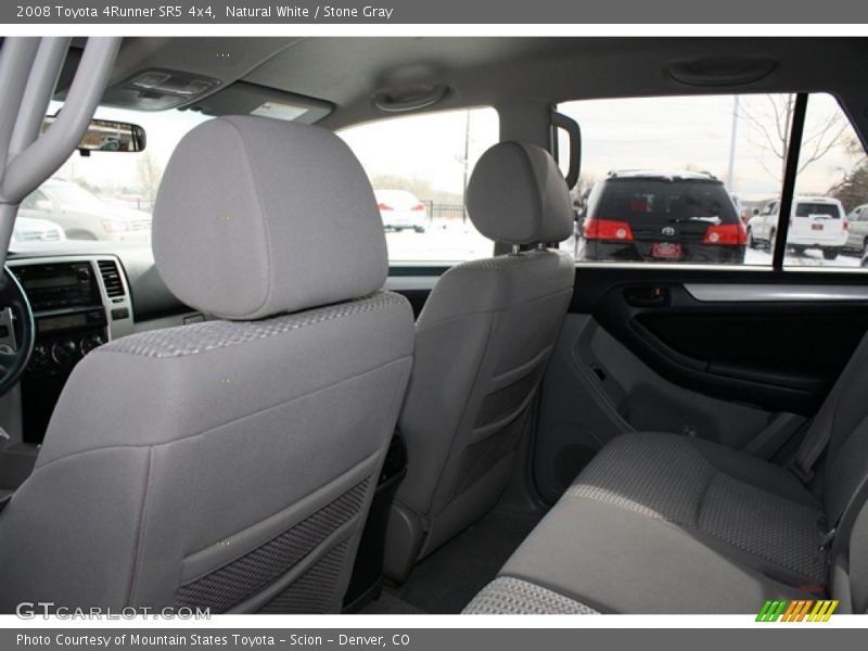 Natural White / Stone Gray 2008 Toyota 4Runner SR5 4x4