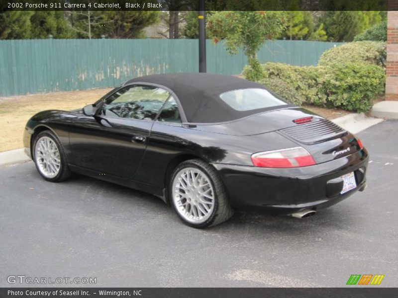  2002 911 Carrera 4 Cabriolet Black