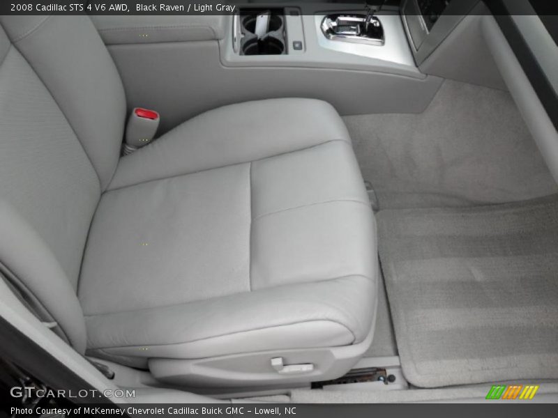 Black Raven / Light Gray 2008 Cadillac STS 4 V6 AWD