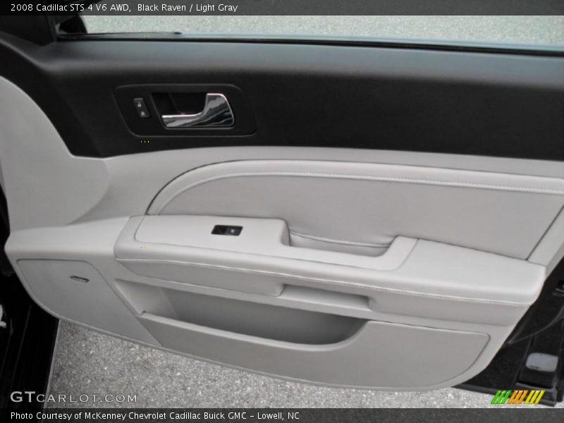 Black Raven / Light Gray 2008 Cadillac STS 4 V6 AWD