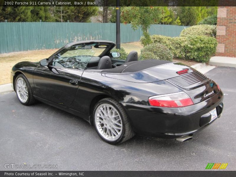  2002 911 Carrera 4 Cabriolet Black