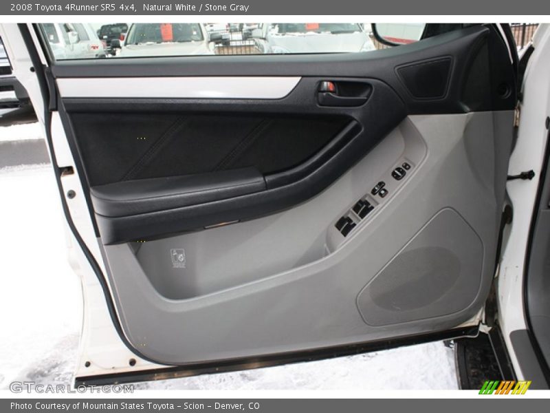 Natural White / Stone Gray 2008 Toyota 4Runner SR5 4x4