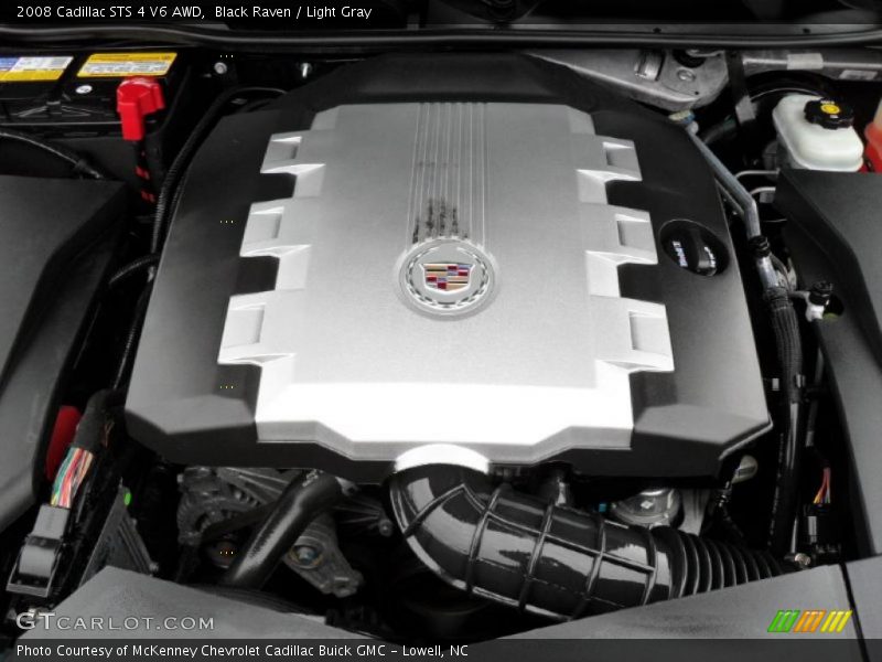 Black Raven / Light Gray 2008 Cadillac STS 4 V6 AWD