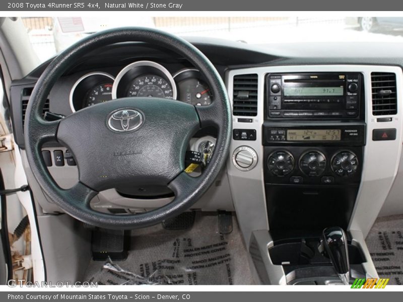 Natural White / Stone Gray 2008 Toyota 4Runner SR5 4x4