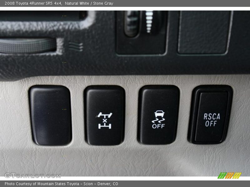 Natural White / Stone Gray 2008 Toyota 4Runner SR5 4x4