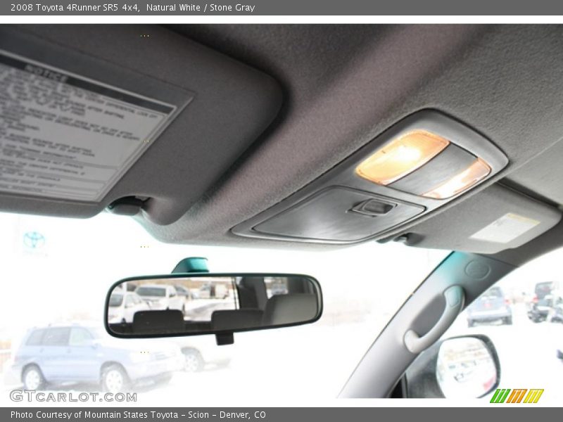 Natural White / Stone Gray 2008 Toyota 4Runner SR5 4x4
