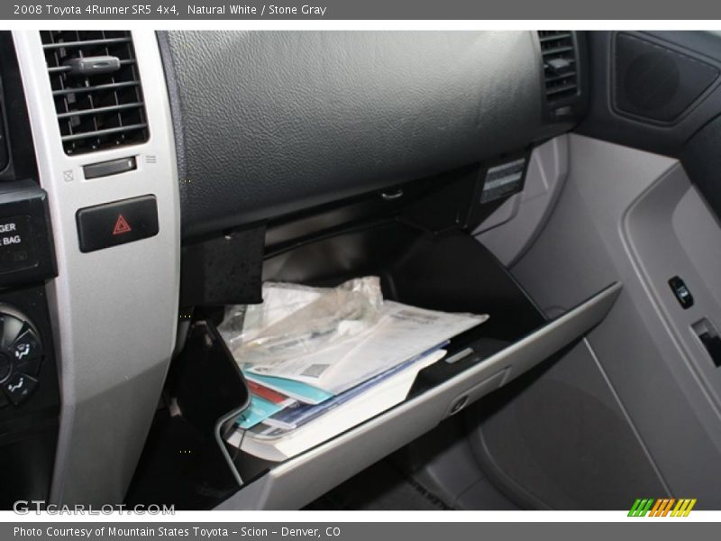 Natural White / Stone Gray 2008 Toyota 4Runner SR5 4x4