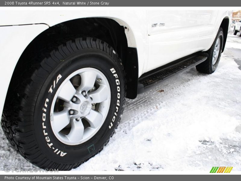 Natural White / Stone Gray 2008 Toyota 4Runner SR5 4x4