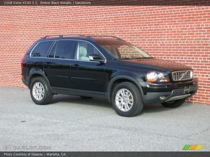 Ember Black Metallic / Sandstone 2008 Volvo XC90 3.2