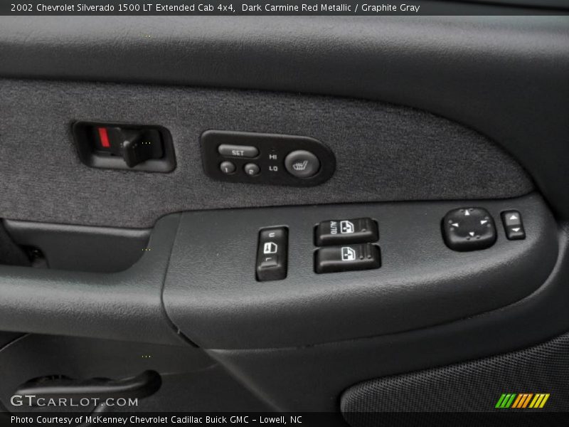 Controls of 2002 Silverado 1500 LT Extended Cab 4x4