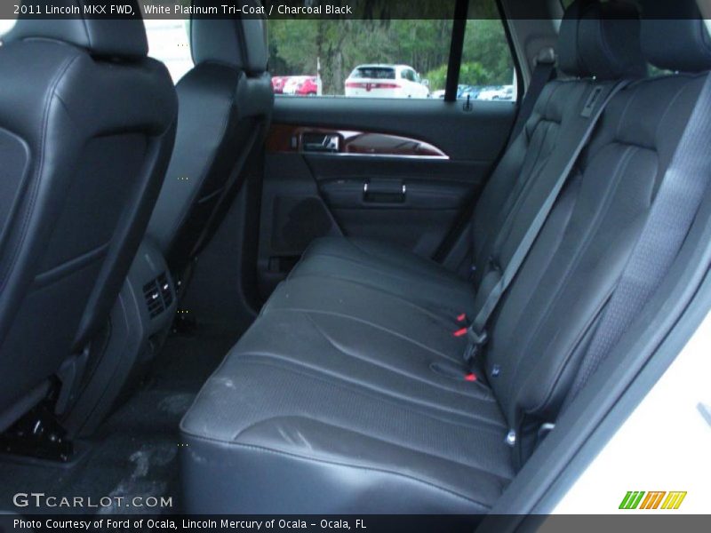 White Platinum Tri-Coat / Charcoal Black 2011 Lincoln MKX FWD