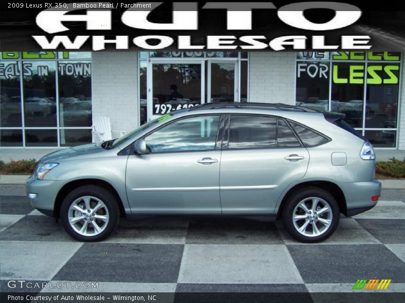 Bamboo Pearl / Parchment 2009 Lexus RX 350