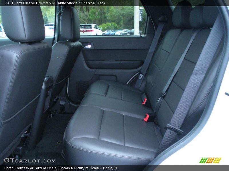 White Suede / Charcoal Black 2011 Ford Escape Limited V6