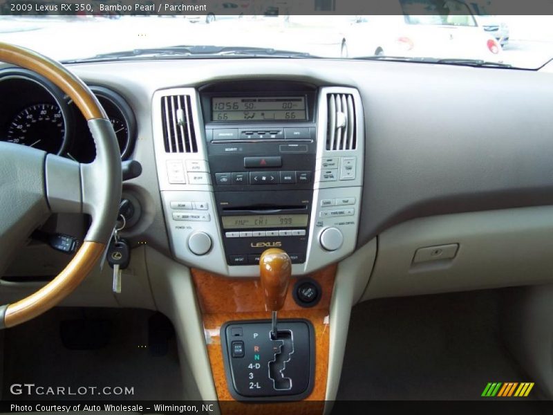 Dashboard of 2009 RX 350